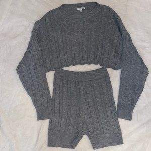 Long sleeve Short Set